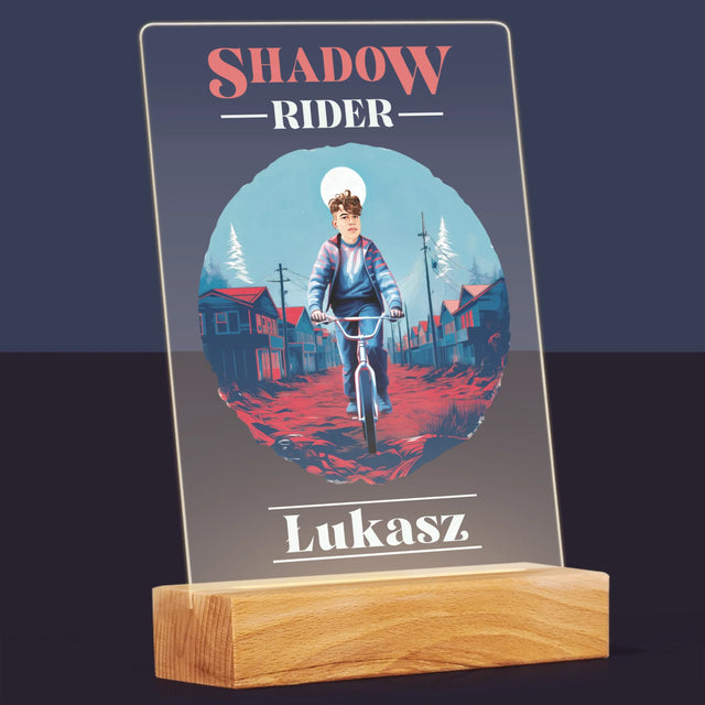 Twoja Postać: Shadow Rider - Wydruk Na Szkle Akrylowym