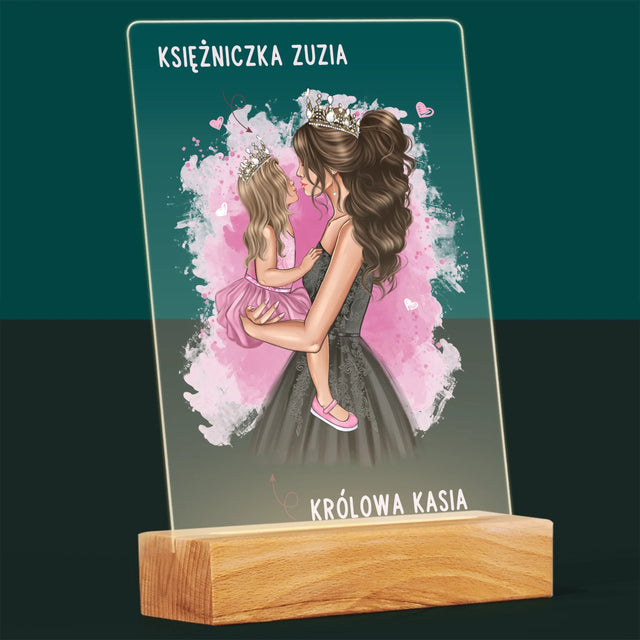Kreator Postaci: Księżniczka Mamusi - Wydruk Na Szkle Akrylowym