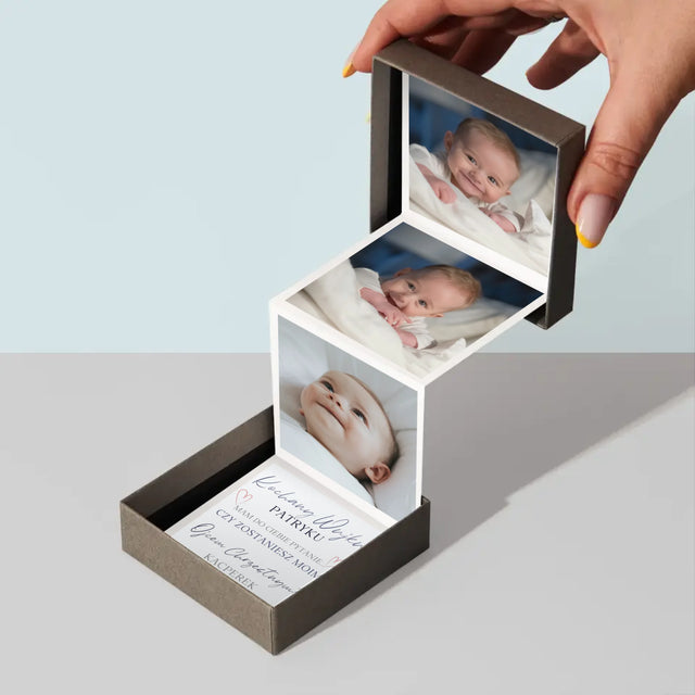 Fotokolaż: Prośba O Bycie Ojcem Chrzestnym - Zestaw Zdjęć Harmonijka
