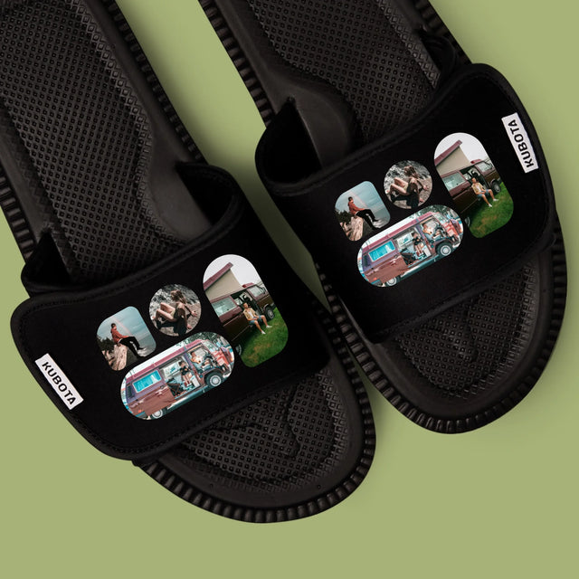 Fotokolaż: Kształty - Klapki Kubota