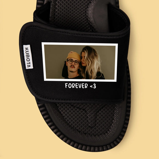 Zdjęcie i Podpis: Zdjęcie w Ramce - Klapki Kubota