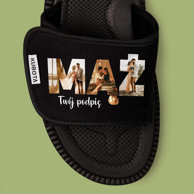 Słowo Ze Zdjęć: Mąż - Klapki Kubota