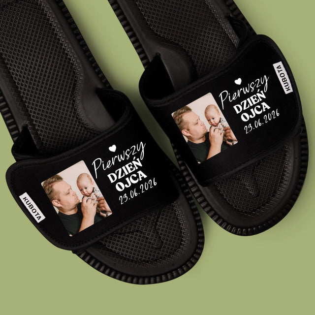 Zdjęcie i Podpis: Pierwszy Dzień Ojca - Klapki Kubota