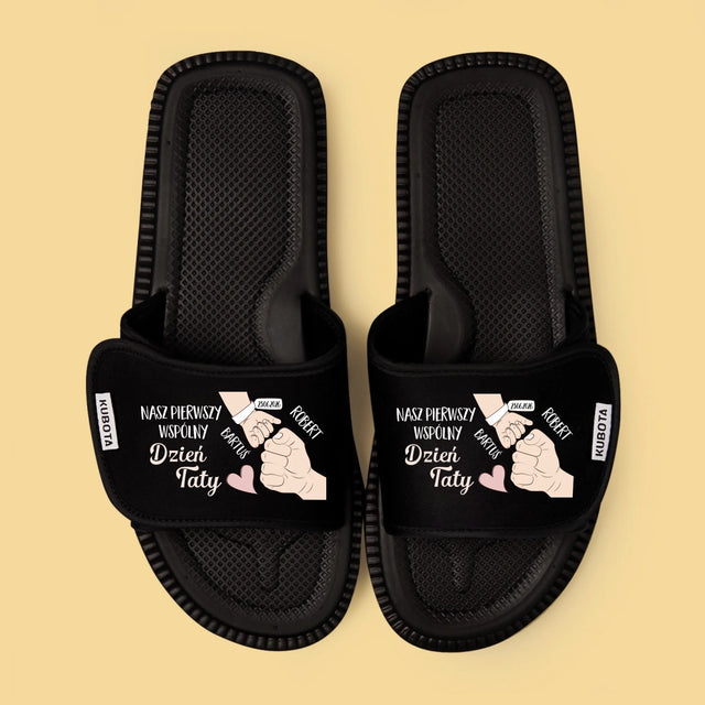 Imię i Podpis: Pierwszy Wspólny Dzień Taty - Klapki Kubota
