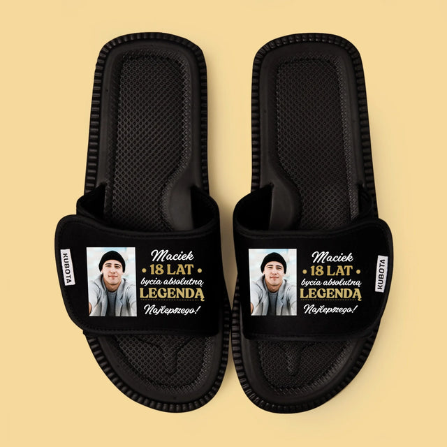 Fotokolaż: 18 Lat Bycia Legendą - Klapki Kubota