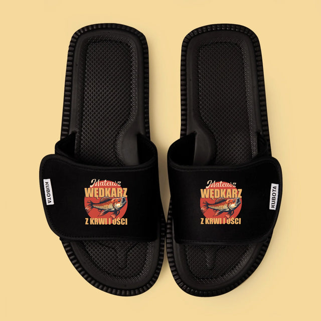 Imię i Podpis: Wędkarz z Krwi i Ości - Klapki Kubota