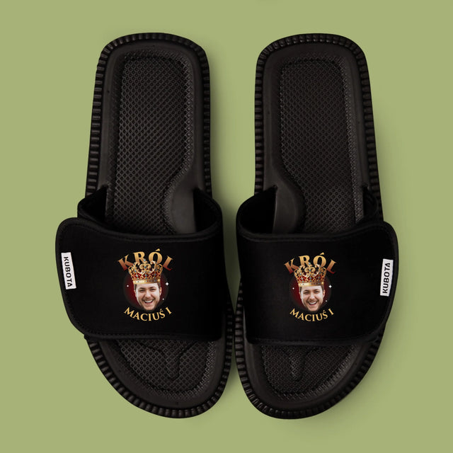 Zdjęcie i Podpis: Król Zdjęcie - Klapki Kubota