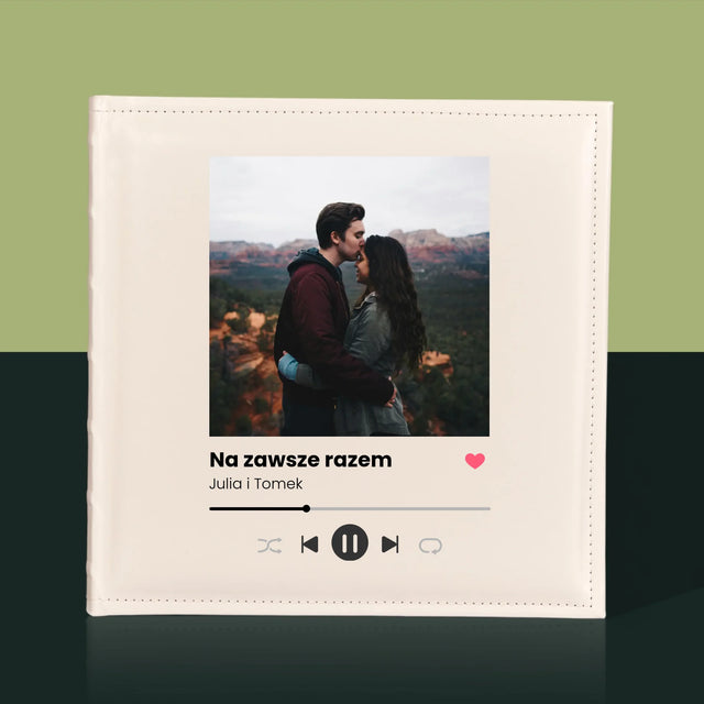 Zdjęcie i Podpis: Spotify z Twoim Zdjęciem - Album Na Zdjęcia