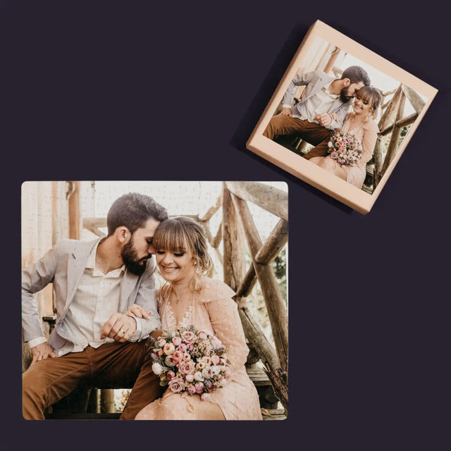 Zdjęcie i Podpis: Twoje Zdjęcie - Personalizowane Puzzle