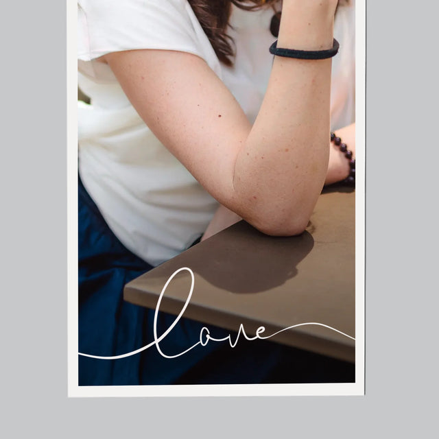 Zdjęcie: Love Napis - Magnes na lodówkę