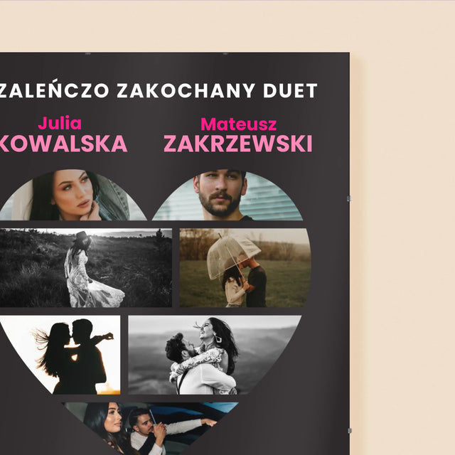 Fotokolaż: Walentynki Plakat Filmowy - Plakat