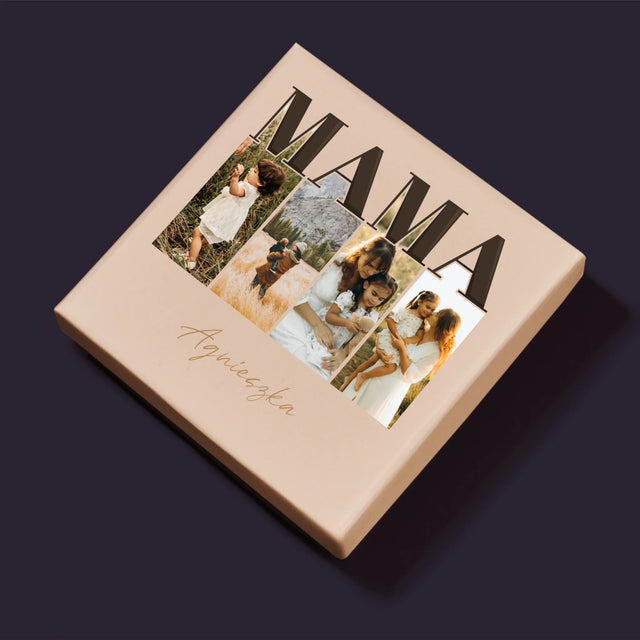 Fotokolaż: Mama Litery - Personalizowane Puzzle