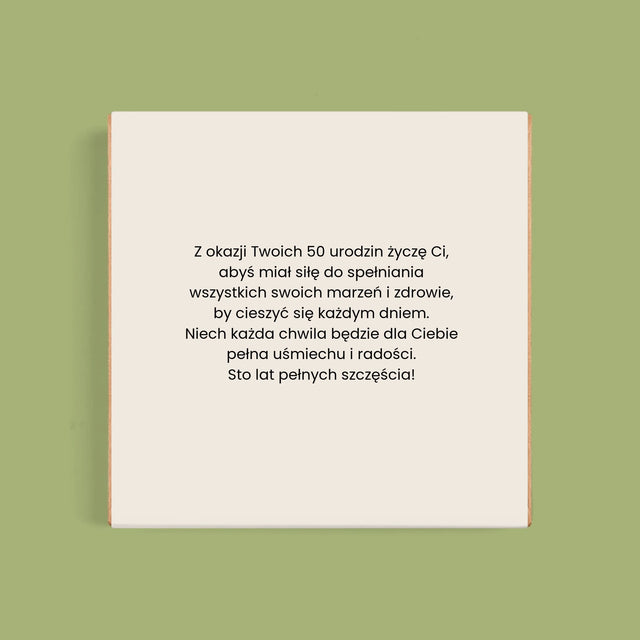 Słowo Ze Zdjęć: 50 Lat - Dubajska Czekolada