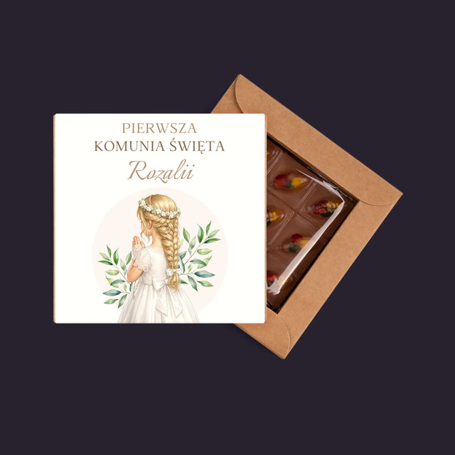 Kreator Postaci: Komunia Dziewczynka - Dubajska Czekolada
