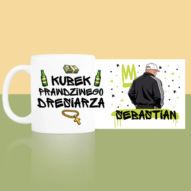 Bez Cenzury: Kubek Prawdziwego Dresiarza - Kubek z Nadrukiem