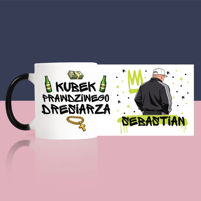 Bez Cenzury: Kubek Prawdziwego Dresiarza - Kubek z Nadrukiem
