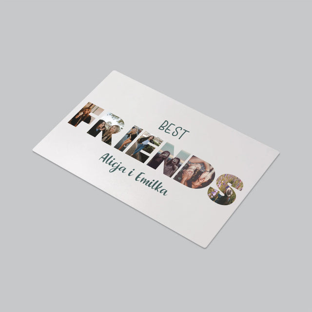 Słowo Ze Zdjęć: Friends - Podkładka Na Biurko
