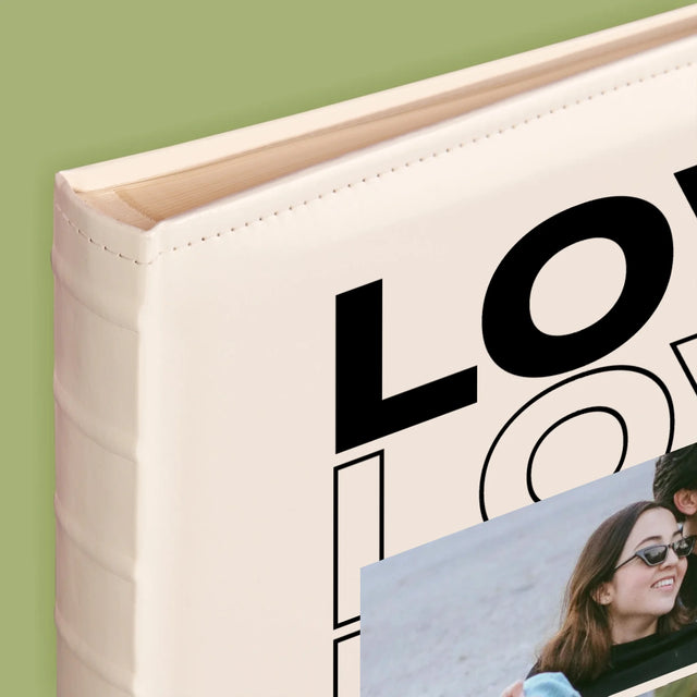 Fotokolaż: z Napisem Love - Album Na Zdjęcia