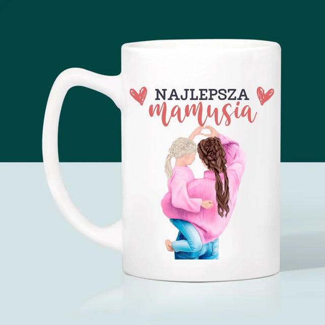 Kreator: Najlepsza mamusia dedykacja - Kubek z Nadrukiem