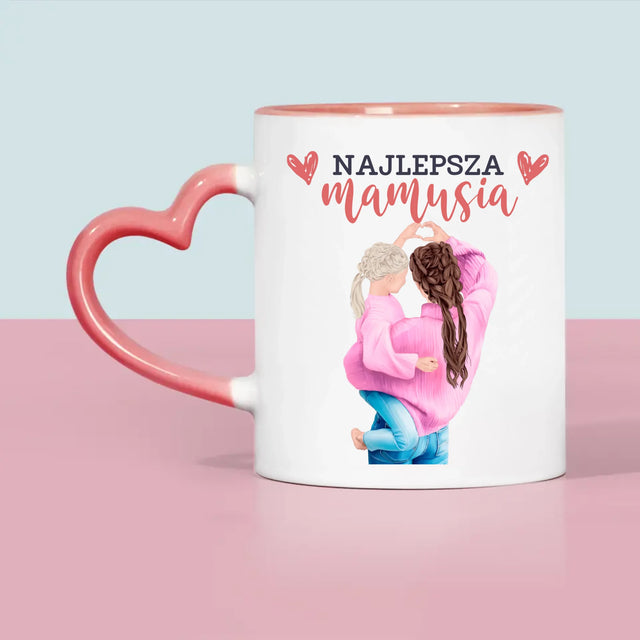 Kreator: Najlepsza mamusia dedykacja - Kubek z Nadrukiem