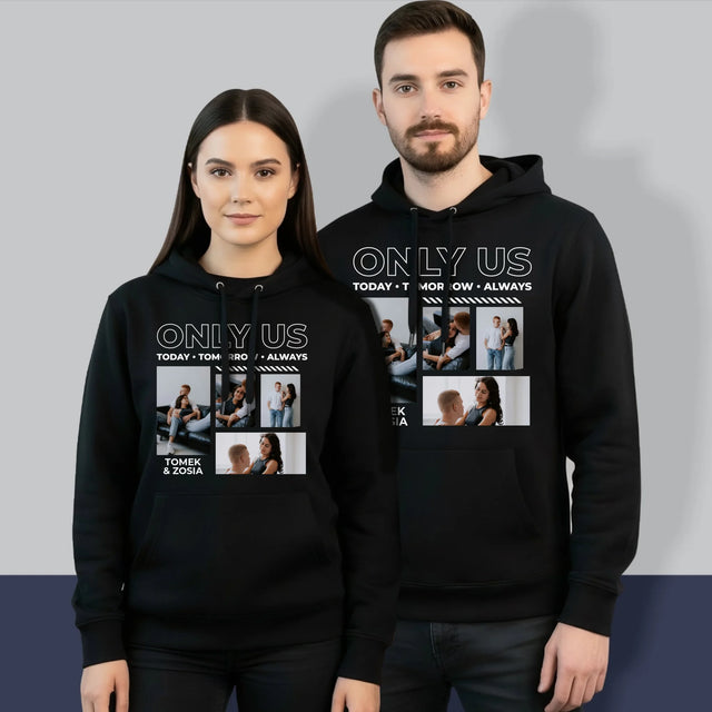 Fotokolaż: Only Us - Bluzy Dla Par