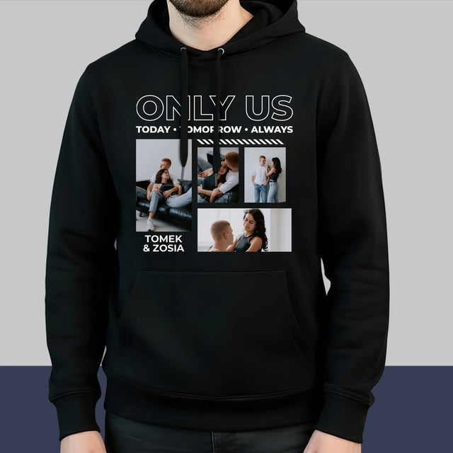 Fotokolaż: Only Us - Bluzy Dla Par
