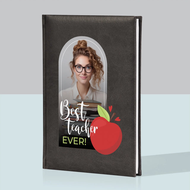 Zdjęcie i Podpis: Best Teacher Ever - Notes Książkowy z Nadrukiem