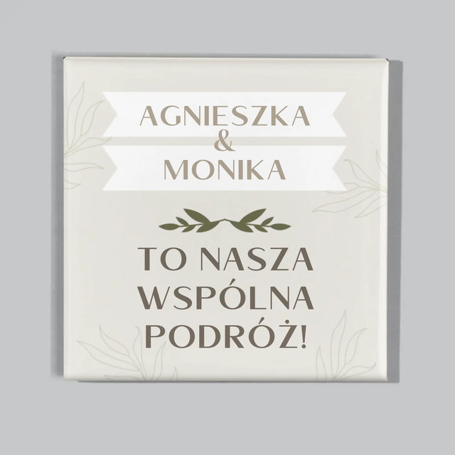 Fotokolaż: To Nasza Wspólna Podróż - Zestaw Magnesów