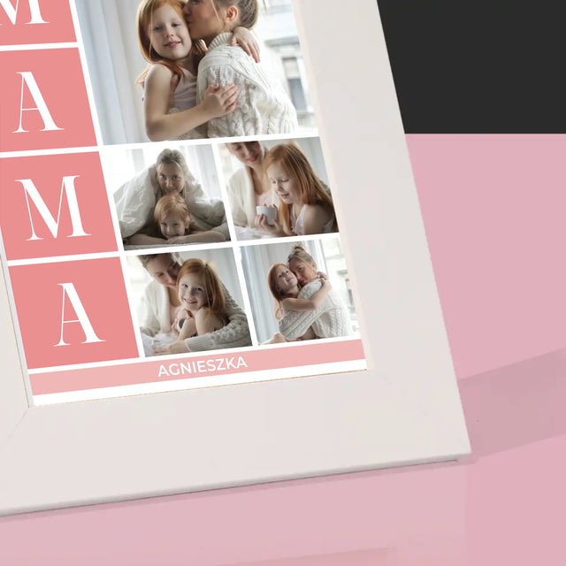 Fotokolaż: Najlepsza Mama - Ramka Na Zdjęcie