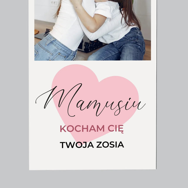 Fotokolaż: Mamusia - Magnes na lodówkę