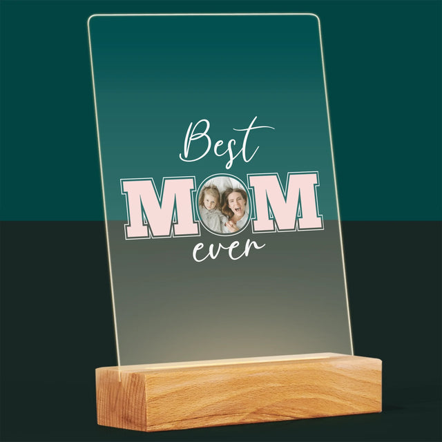 Fotokolaż: Best Mom Ever - Wydruk Na Szkle Akrylowym