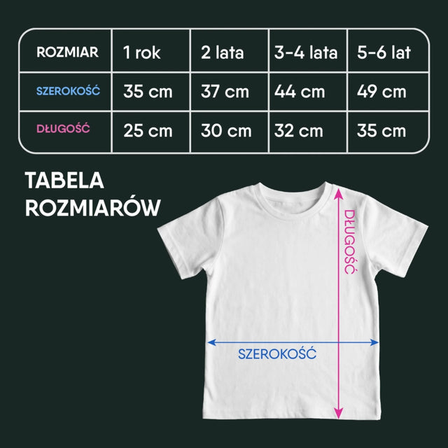 Imię I Podpis: Będę Starszym Bratem - Koszulka Dziecięca
