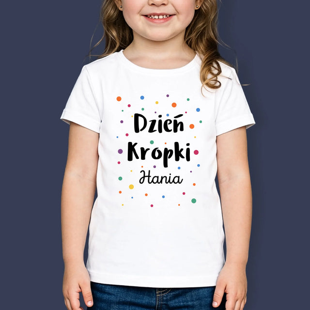 Imię I Podpis: Dzień Kropki - Koszulka Dziecięca