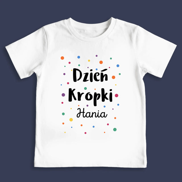 Imię I Podpis: Dzień Kropki - Koszulka Dziecięca