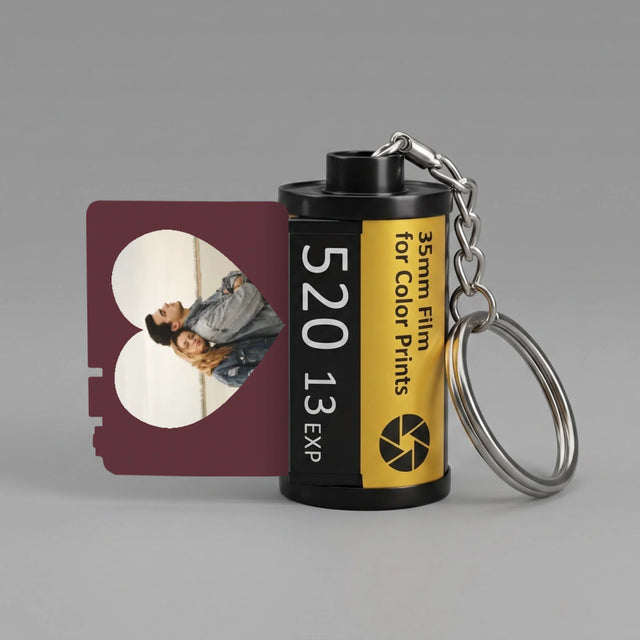 Fotokolaż: Zdjęcie Serce - Personalizowany Brelok Klisza