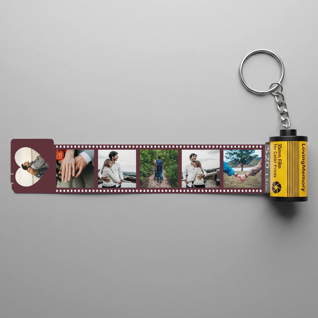 Fotokolaż: Zdjęcie Serce - Personalizowany Brelok Klisza