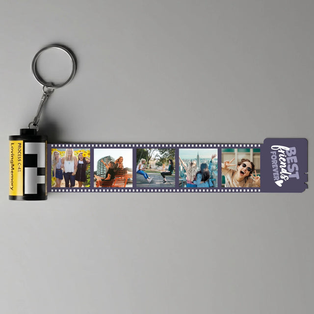 Fotokolaż: Best friends forever - Personalizowany Brelok Klisza
