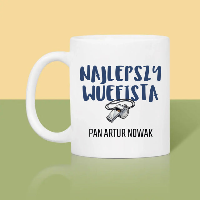 Kreator Postaci: Najlepszy Wuefista - Kubek z Nadrukiem
